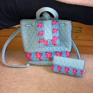 matching backpack and wallet